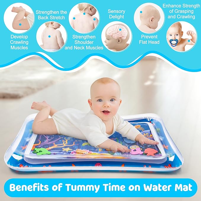 Yeeeasy Tummy Time Water Mat